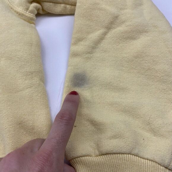 VTG BRINDAR LPGA International Golf Yellow Crewneck Pullover Sweatshirt Sz M - Picture 6 of 12